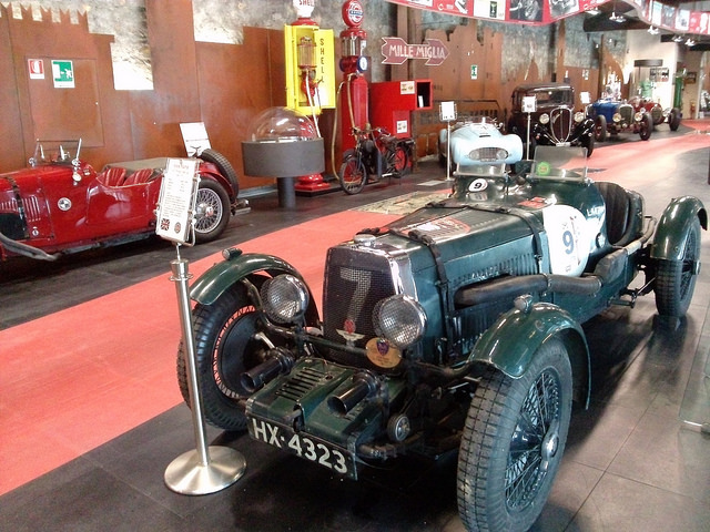 Visit at the Museum Mille Miglia in Brescia