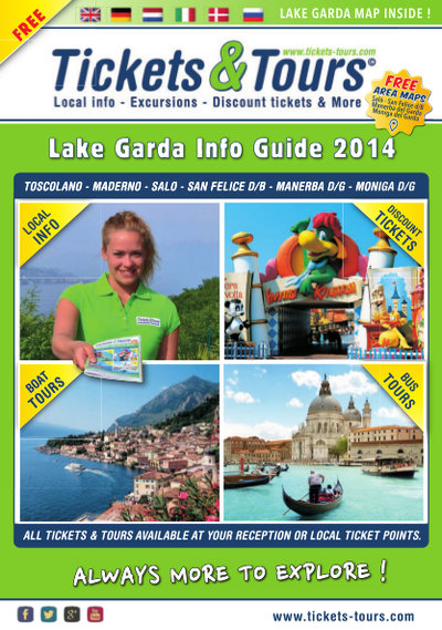 Ausflüge und tickets mit Rabatt Sommer 2014 Gardasee